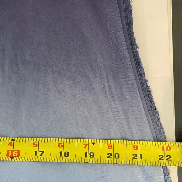 Francescas ALYA Ombre Summer Dress Size M Tiered Shark Bite Embroidery Racerback - Picture 13 of 15